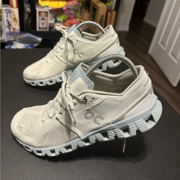 On Running Shoes - On Running On Cloud X Running Shoes Women’s 9.5 Aloe/Surf 40.99036